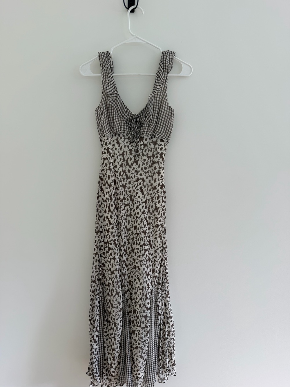 Rails Espresso and Cream Mixed Print Maxi Dress - Picture 3 of 4